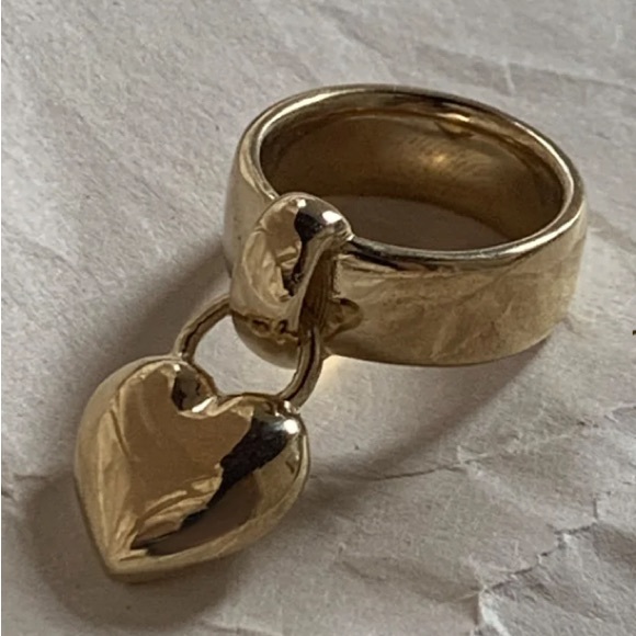 Laura Lombardi Amorina Ring- Recycled Brass, Size 7 - Picture 5 of 5